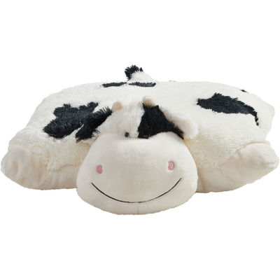 stuffed cow pillow