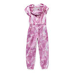 Juicy By Juicy Couture Little & Big Girls Short Sleeve Jumpsuit