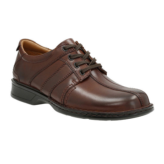 Clarks® Touareg Vibe Mens Leather Oxford Shoes-JCPenney