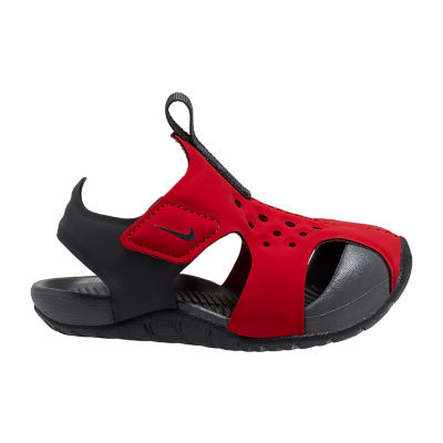 red nike sandals for toddlers