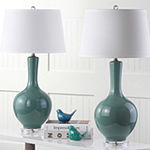 Safavieh Blanche 32 In High Set Of 2 2-pc. Lamp Set