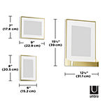 Umbra Matinee Set Of 5 Matte Brass 5-pc. 5-Opening Wall Frame
