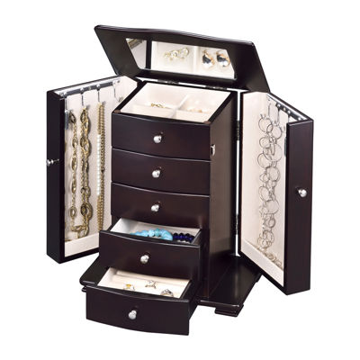 Contemporary Java Jewelry Box Color Java Jcpenney