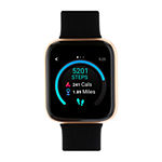 iTouch Air 3 for Women: Rose Gold Case with Black Strap Smartwatch (40mm) 500009R-0-51-C02