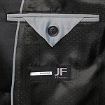 JF J.Ferrar Mens Animal Stretch Slim Fit Tuxedo Jacket