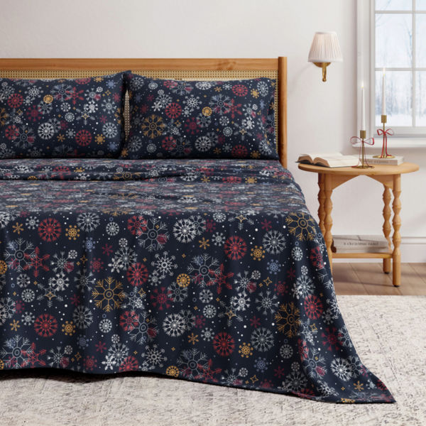 Linery Flannel Lodge Sheet Set