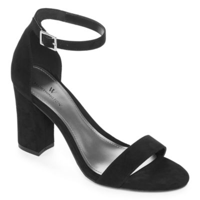 black sandals jcpenney