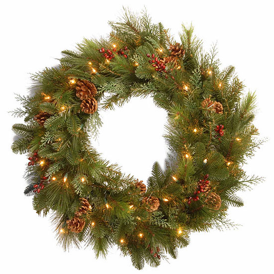 National Tree Co. Noble Indoor Outdoor Christmas Wreath