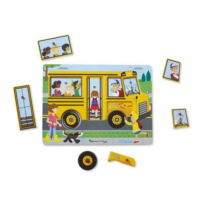 melissa & doug the wheels on the bus sound puzzle