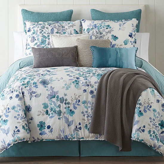 JCPenney Home Clarissa 4-pc. Reversible Comforter Set - JCPenney