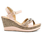GC Shoes Womens Moxie Wedge Sandals, Color: Soft Pink - JCPenney