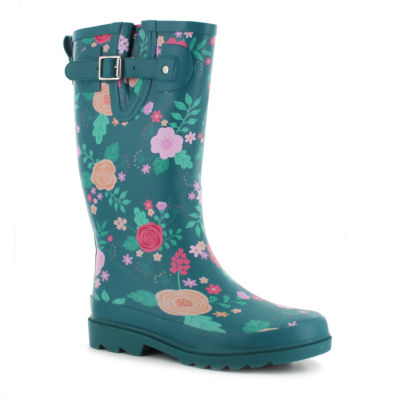 pull on rain boots womens