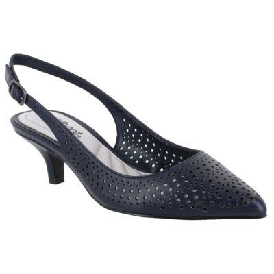jcpenney navy blue pumps