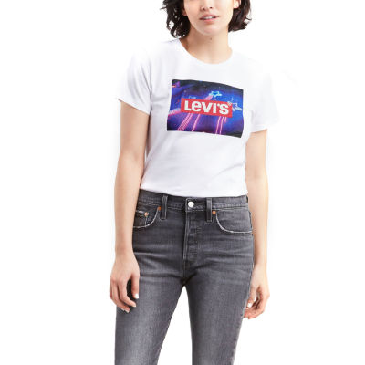 Levi's® The Perfect Tee, Color: White 