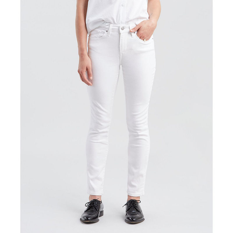 192531554111 UPC - Levi's(R) Womens Mid Rise Skinny Jean (Pure White ...