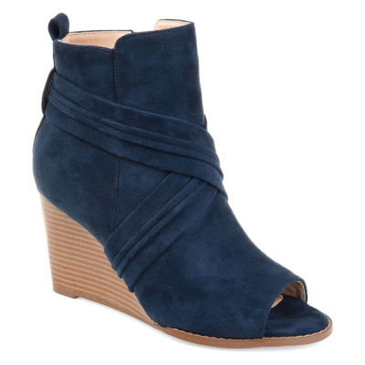 journee collection wedge booties