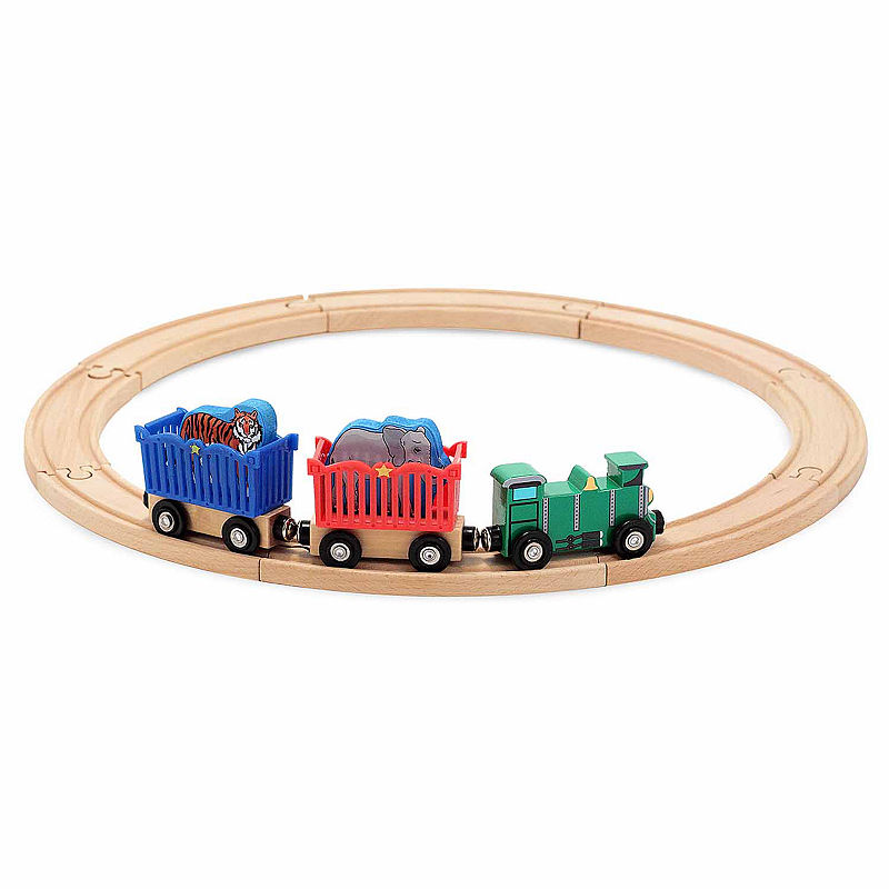 Melissa & Doug Zoo Animal Train Set