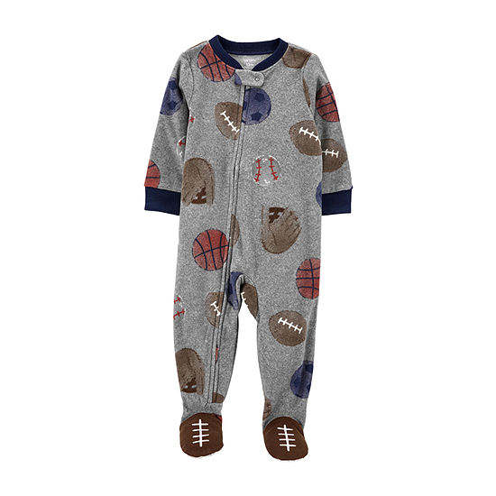 Carter's Baby Boys Long Sleeve One Piece Pajama