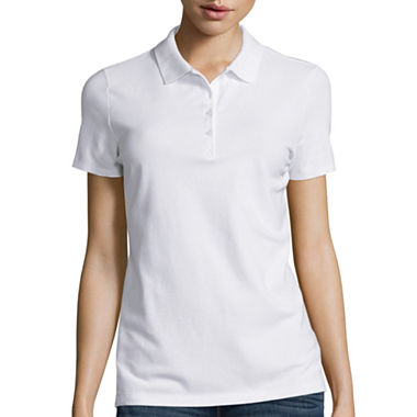 St. John's Bay® Short-Sleeve Polo Shirt - Tall - JCPenney