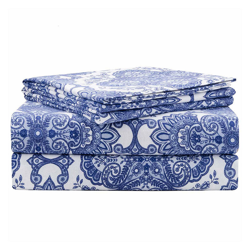 Pointehaven Superior Weight Flannel Sheet Set, King