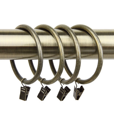 Rod Desyne Set Of 10 Heavy Duty 2 Curtain Clip Rings Jcpenney