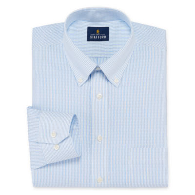 Stafford Executive Non-Iron Cotton Pinpoint Oxford Big And Tall Mens ...