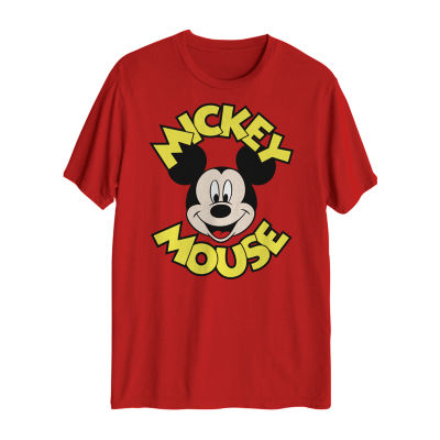 red mickey mouse shirt