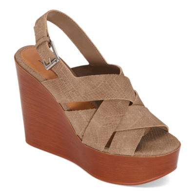 platform sandals jcpenney