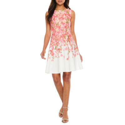 jcpenney coral dress