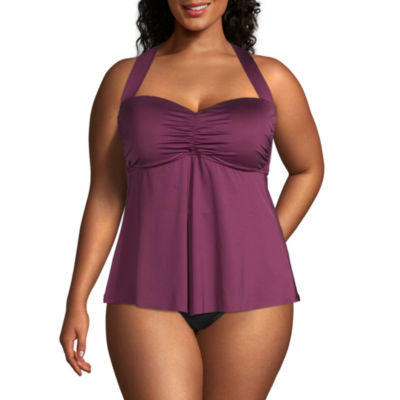 liz claiborne plus size swimwear