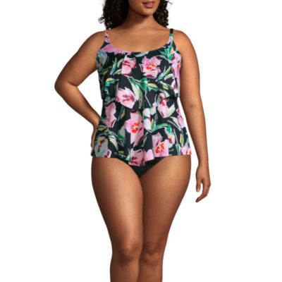 liz claiborne plus size swimwear