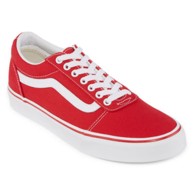 vans shoes color red