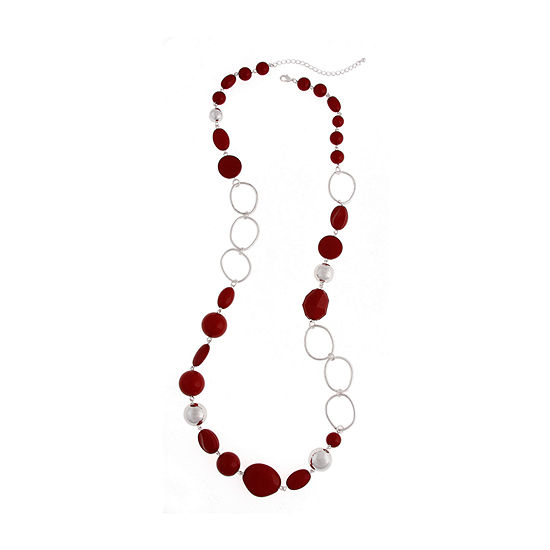 Mixit 34 Inch Beaded Necklace