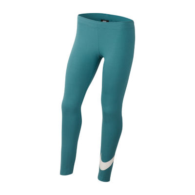 teal nike leggings