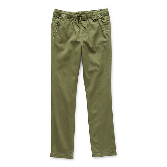 Thereabouts Little & Big Boys Tapered Pull-On Pants
