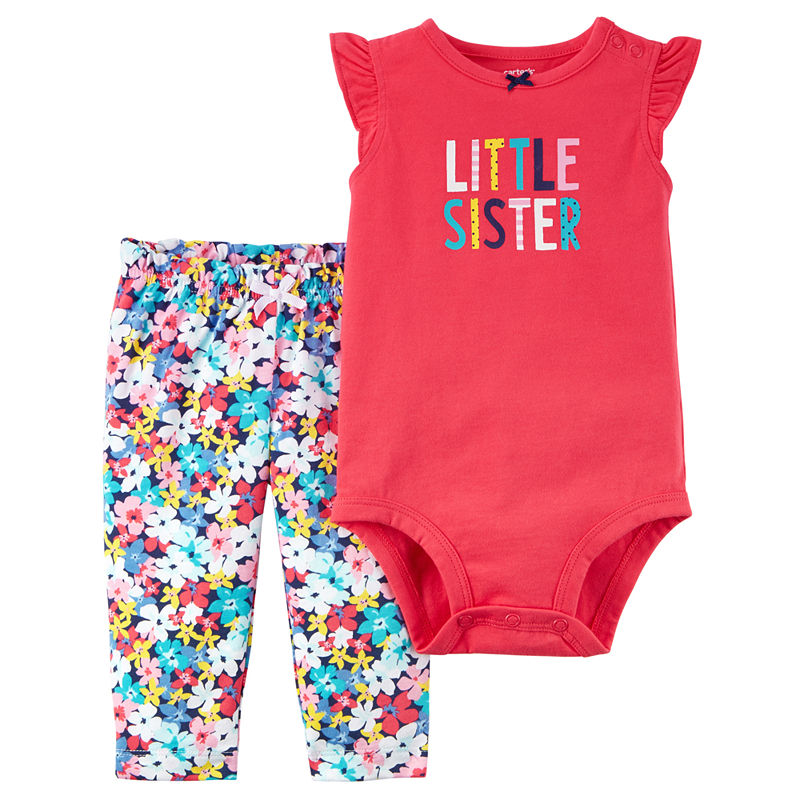 UPC 190796424224 product image for Carter's 2-pc. Dots Pant Set Baby Girls | upcitemdb.com