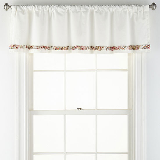 JCPenney Home Amelia Rod Pocket Tailored Valance