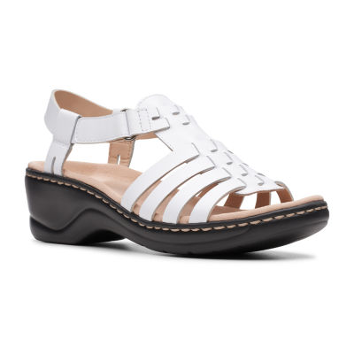 clarks womens lexi bridge wedge sandals