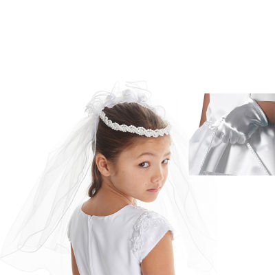 first communion veils jcpenney