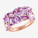 Effy Final Call Womens Genuine Pink Amethyst 14K Rose Gold Cocktail Ring