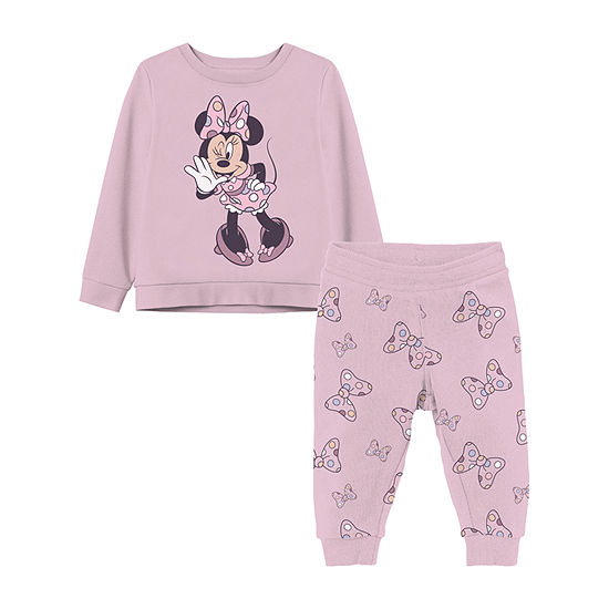 Disney Little & Big Girls Mickey and Friends Minnie Mouse 2-pc. Pant Set
