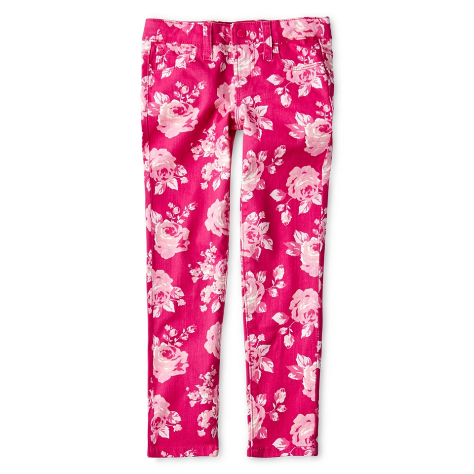 JOE FRESH Joe Fresh Print Pants Girls 4 14, Pink, Pink, Girls