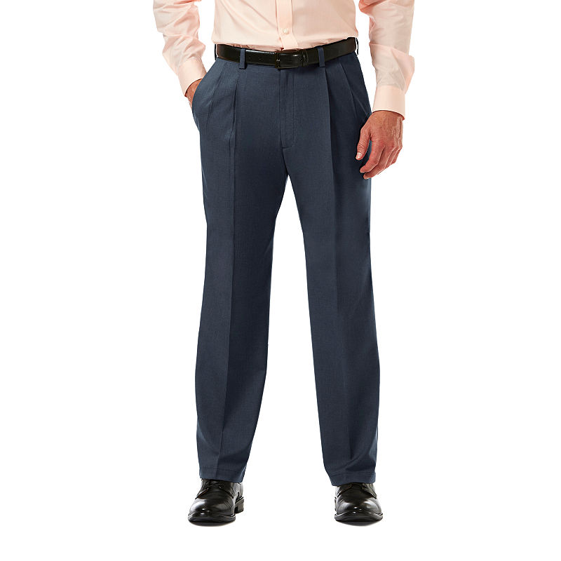 UPC 019781898119 product image for HAGGAR COOL 18 PRO PLEATED PANT | upcitemdb.com