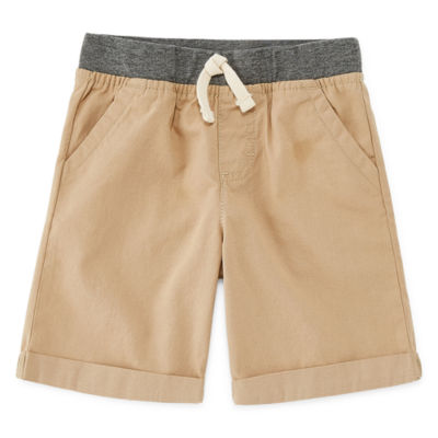 Okie Dokie Boys Pull-On Short Toddler, Color: Uniform Khaki - JCPenney