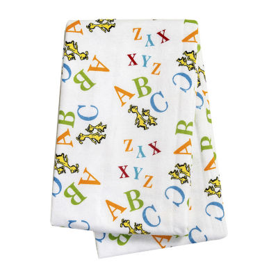 Trend Lab Dr Suess Abc Deluxe Swaddle Blanket Color Multi