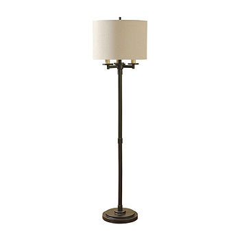 Stylecraft Madison Metal Floor Lamp, Stylecraft Floor Lamp