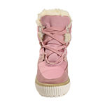 Journee Collection Womens Slope Block Heel Winter Boots