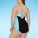 Xersion Womens One Piece Swimsuit Plus