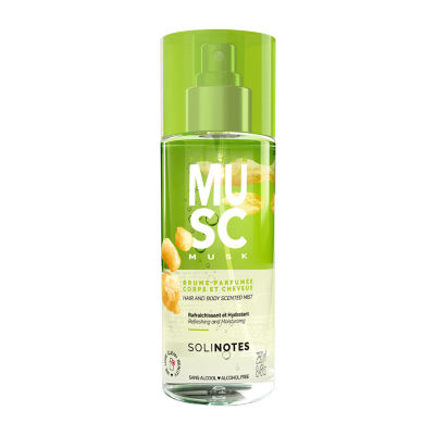 Solinotes Musk Hair And Body Scented Mist, 8.45 Oz