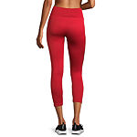 Sports Illustrated Seamless Womens Moisture Wicking 7/8 Ankle Leggings